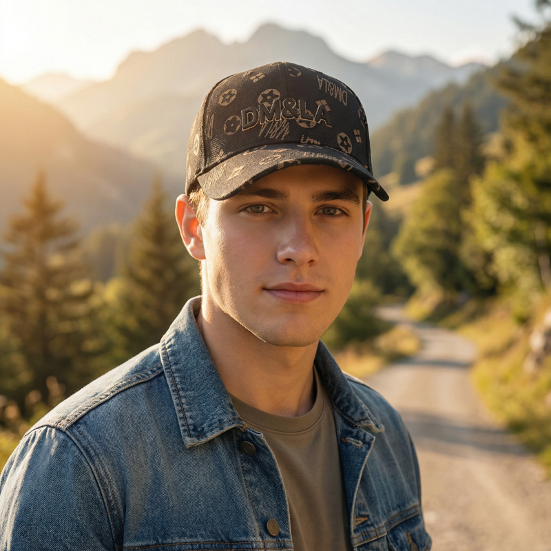 New Embroidered Letter Printed Baseball For Men And Women, Fashionable Trendy Couple's Outdoor Sun Protection Cap Luxury Cap Brand Designer Hat
