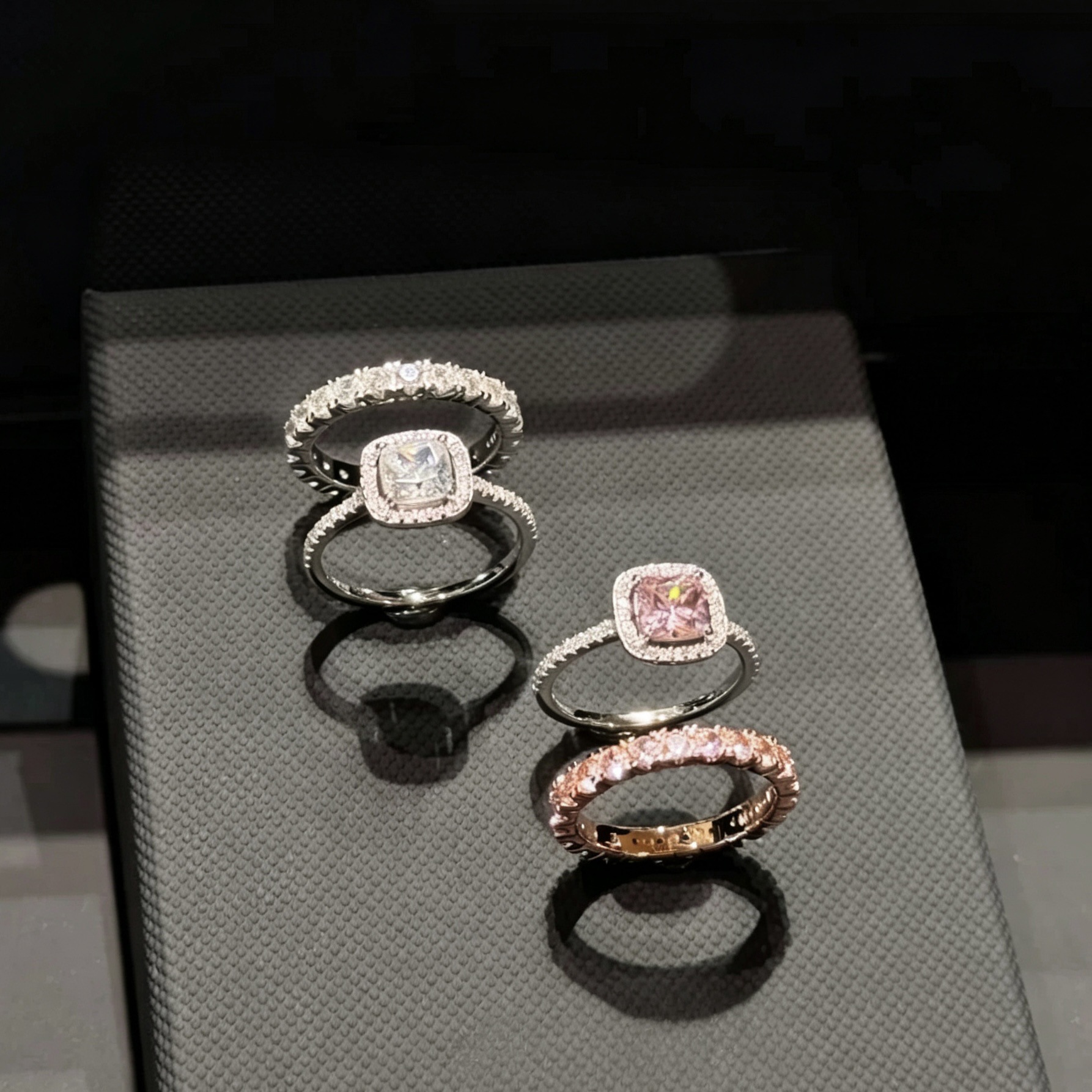 Apmmonaco Jewelry Ring Designer A Ring For Women Wedding Ring A Seiko Cubic Zirconia Ring For Women Pair Of Rings Live Broadcast