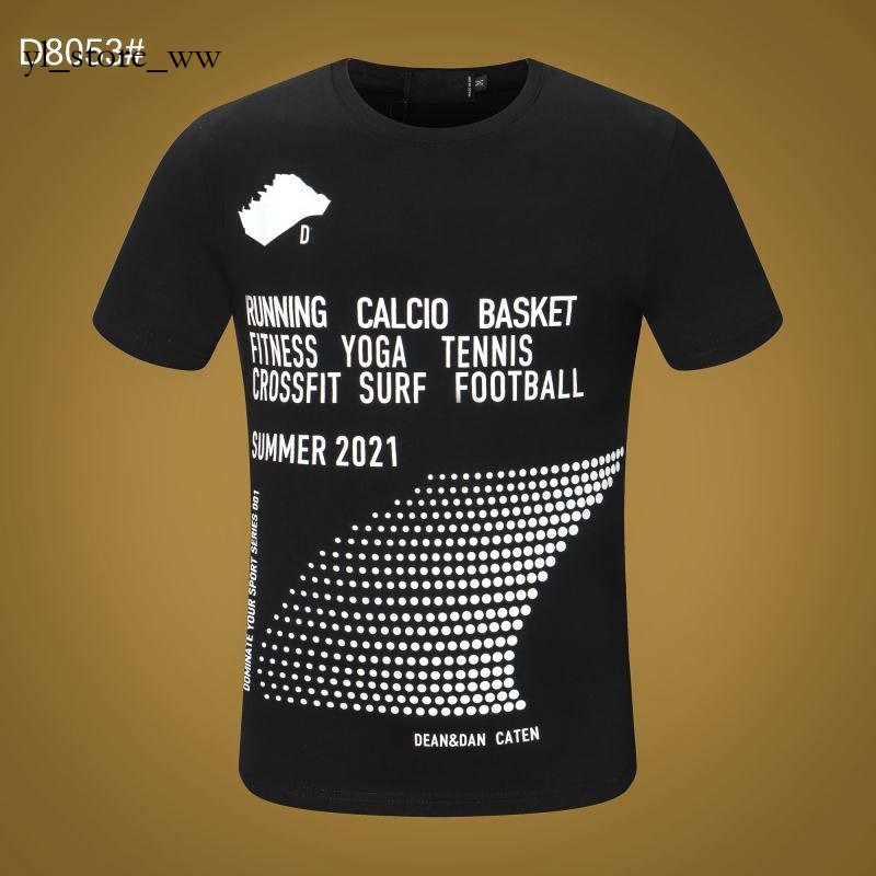 dsquaredmen Shirt Men Summer New Brand Icon Designer Polo dsquaredd Shirt Tops Luxury Print Shorts O Neck Short Sleeve Street High Quality dsquaredi