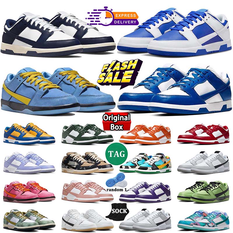 2026 Designer Casual Shoes Men Women Sneaker Panda White Black UNC Blue Dust Grey Fog Photon Syracuse Candy Vintage Sail Trail Trainers Sports Eur 3