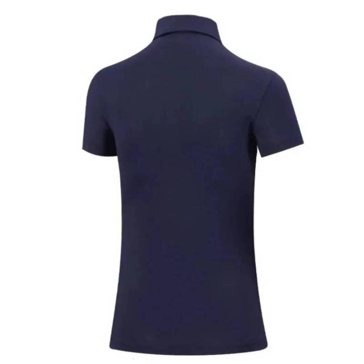 Professional Performance Golf TShirts Yf486 * 260429 Women's Slim Navy Blue * * Sport Polo fourway stretch swingunrestricted Golf Shirt Short S