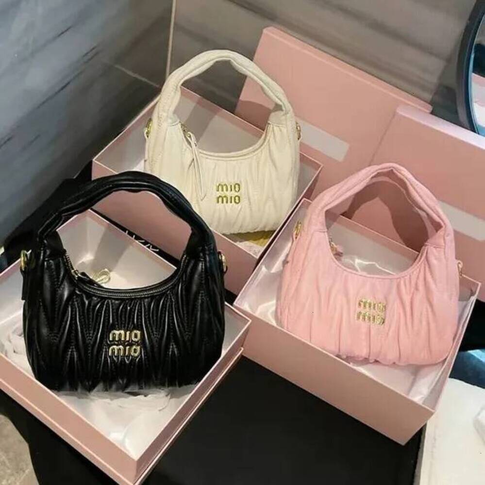 women's min Designer one shoulder luxury crossbody black pink white classic color MM casual daily compact bag handbag varied Adjustable 2B