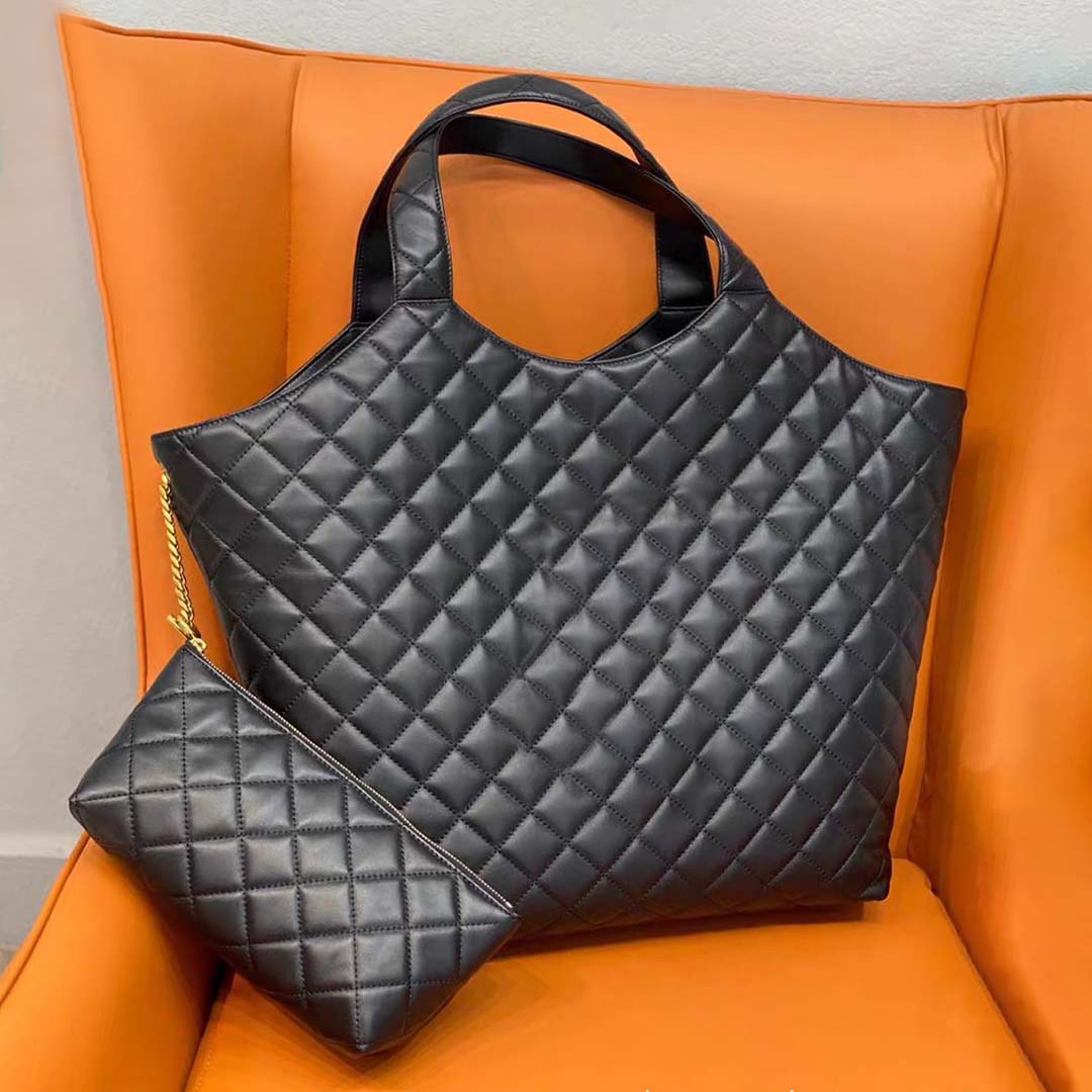 Tote Bag Luxury Bag Top-Tier Quality High-Capacity Maxi Bag Handbag Designer Bag Classic Fashion Beach bag Black Luxury Famous Large Shoulders Purse