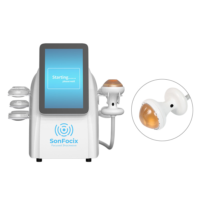 NEW 7 in 1 Focused Shockwave Machine for Deep Tissue Stimulation Muscle Recovery and Skin Firming
