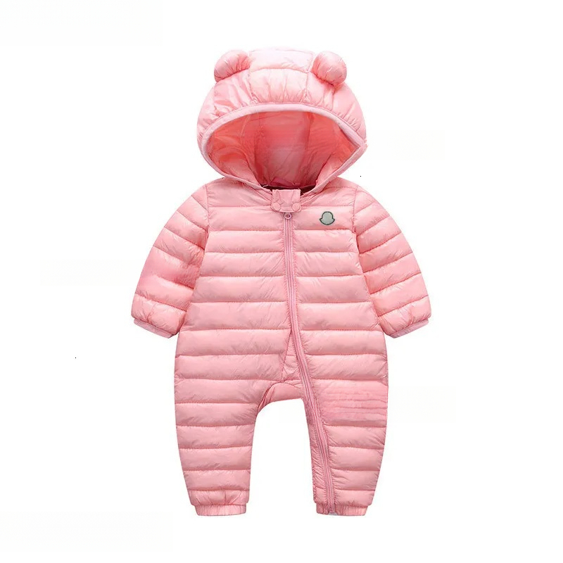 Designer Jumpsuit Lightweight Down Mountaineering Jacket Newborn Cotton Set Boys And Girls Baby Outdoor Suit