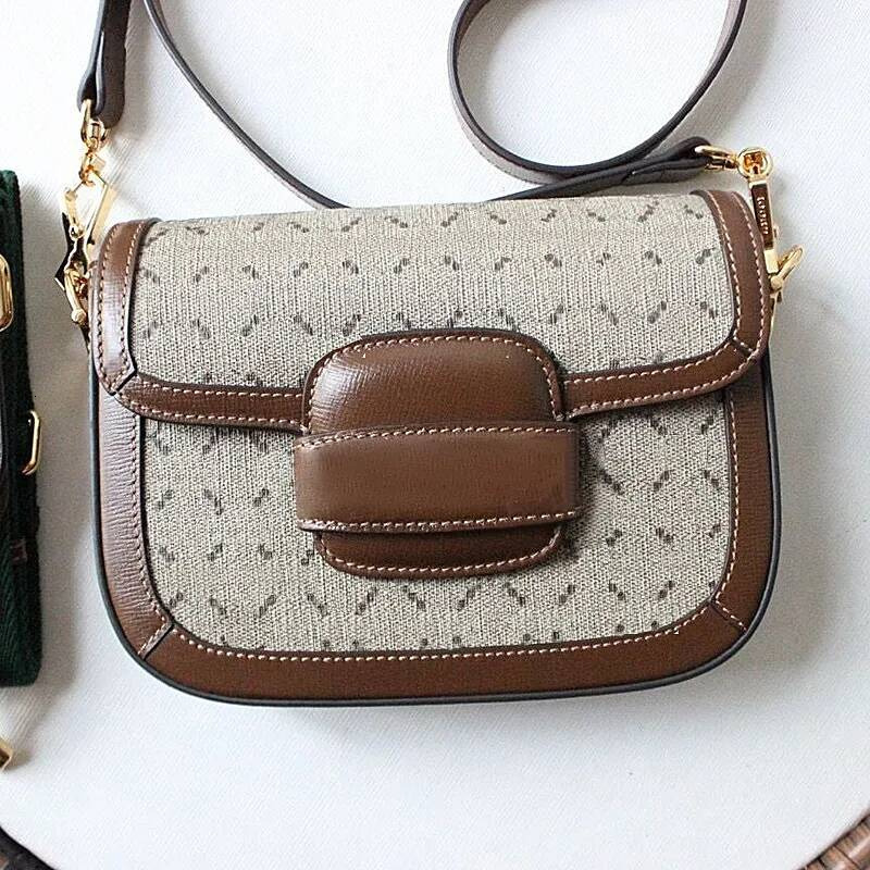 bags designer women saddle bag 1955 purse mini handbag canvas wallet top high quality genuine leather shoulder Bag crossbody fashion luxury tote exp