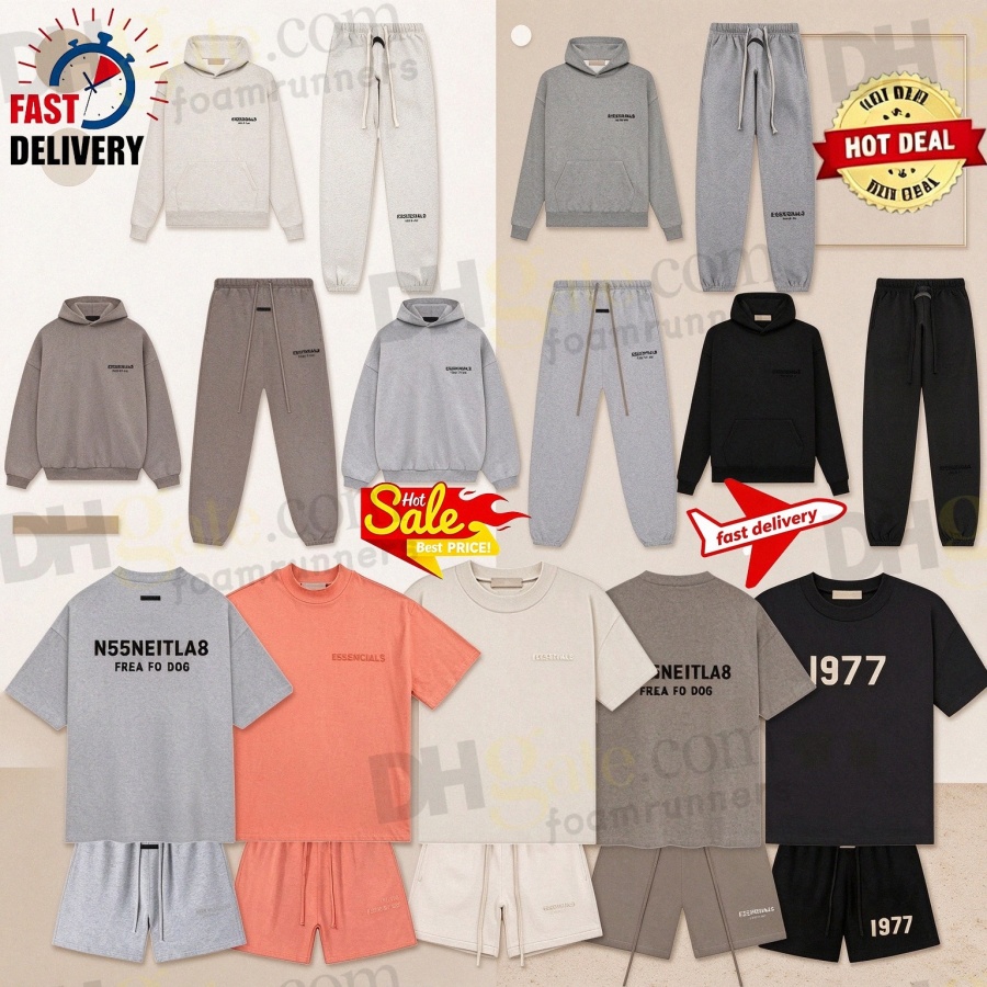 Designer Mens Clothes Essential Hoodie Shorts Shirts Tracksuit Sport Essential Shorts Summer Must-have Letter-Printed Short-Sleeved Swim Shorts 31ik