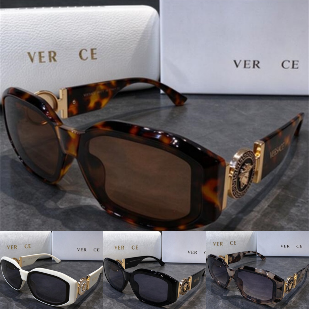 Vintage Mens Sunglasses Black Sun Glasses Designer Womens Lunette Fashion Hot Selling Senior Eyewear for Women Eyeglasses Black Brown Frame Metal Ho