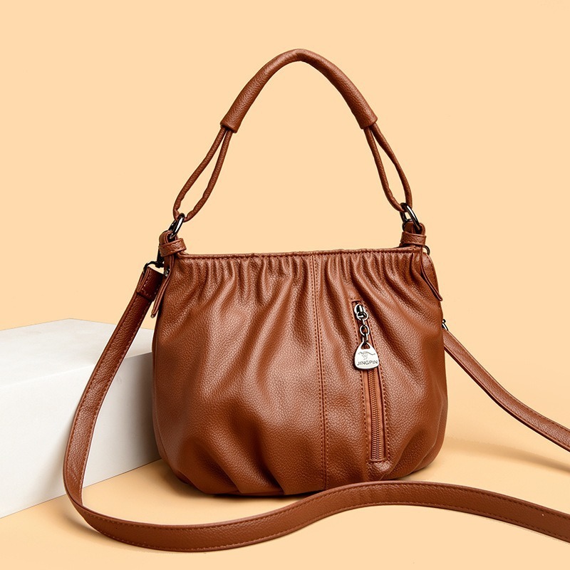 Factory direct sales, custom-made, cross-border, retro-style, high-quality crossbody bag, large capacity, simple and fashionable tote bag GLAMOR