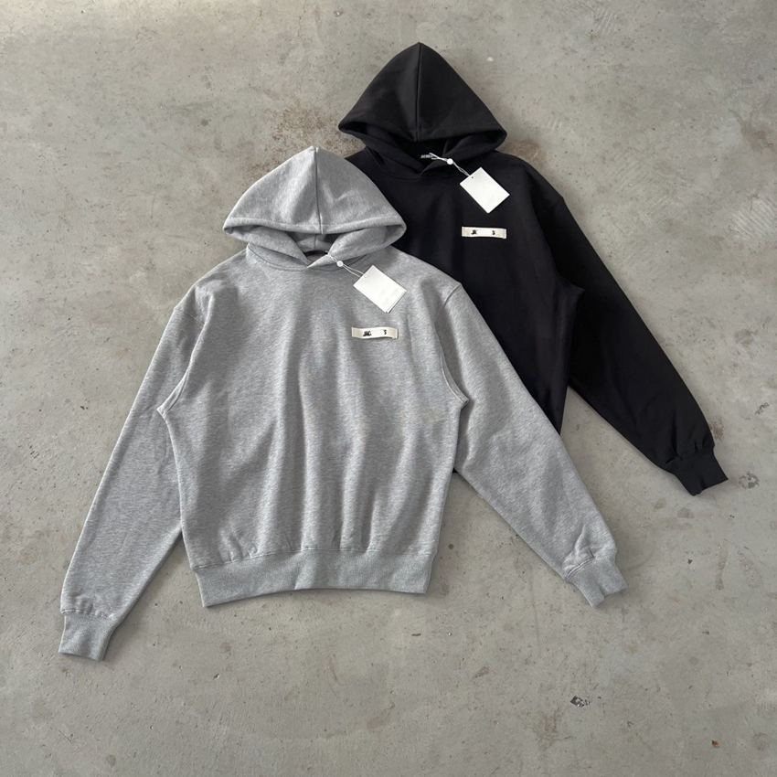 mens designer clothes jacquemes hoodie luxury brand letter print Jacquesmu pullover Crew Neck zipper jacket cotton trendy sports outdoor Unisex coat