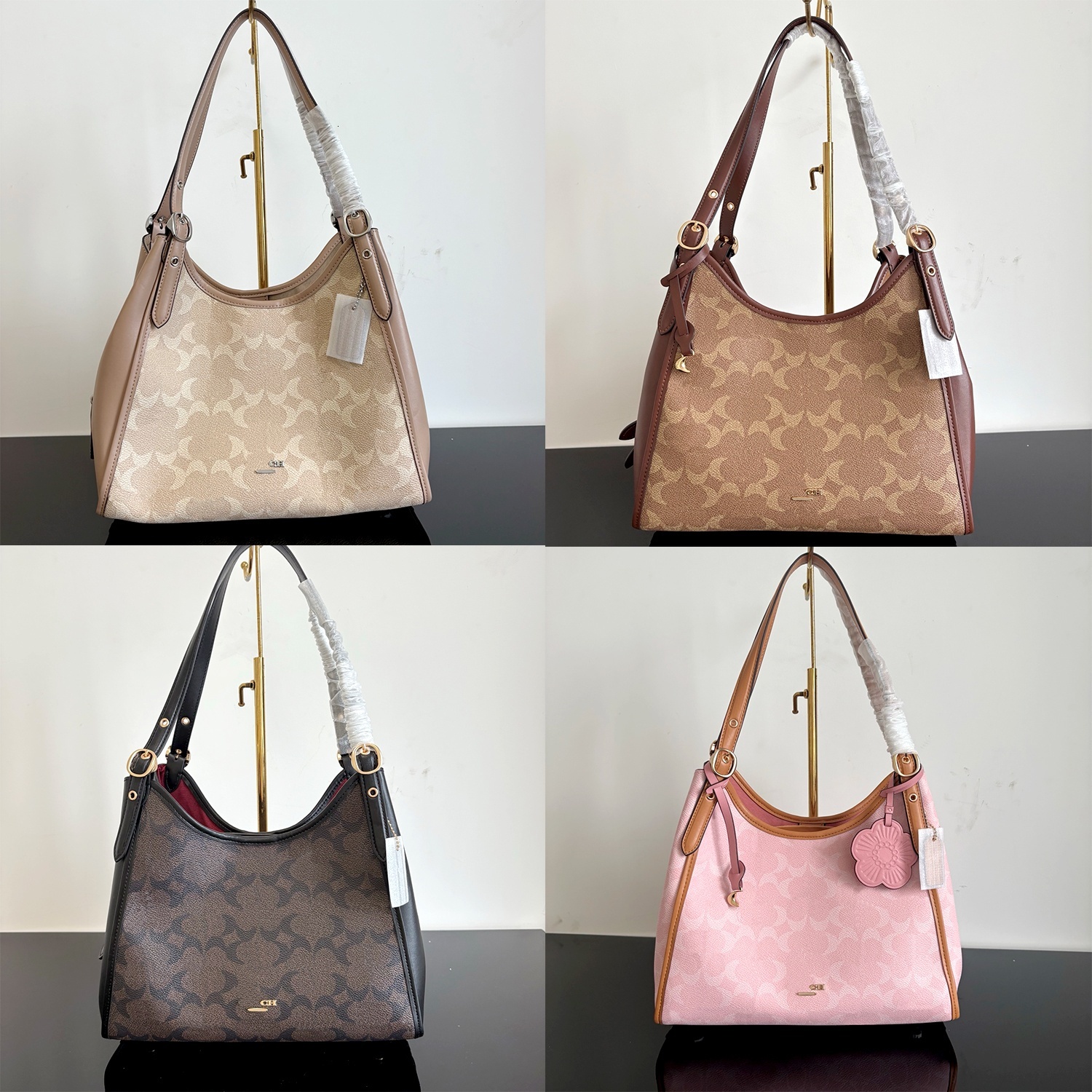 big small Handbag Erin Shoulder bag Women hobo Designer Shopping Bag travel Underarm Luxury Tote Large Capacity Jacquard Bag city Genuine Leather cr