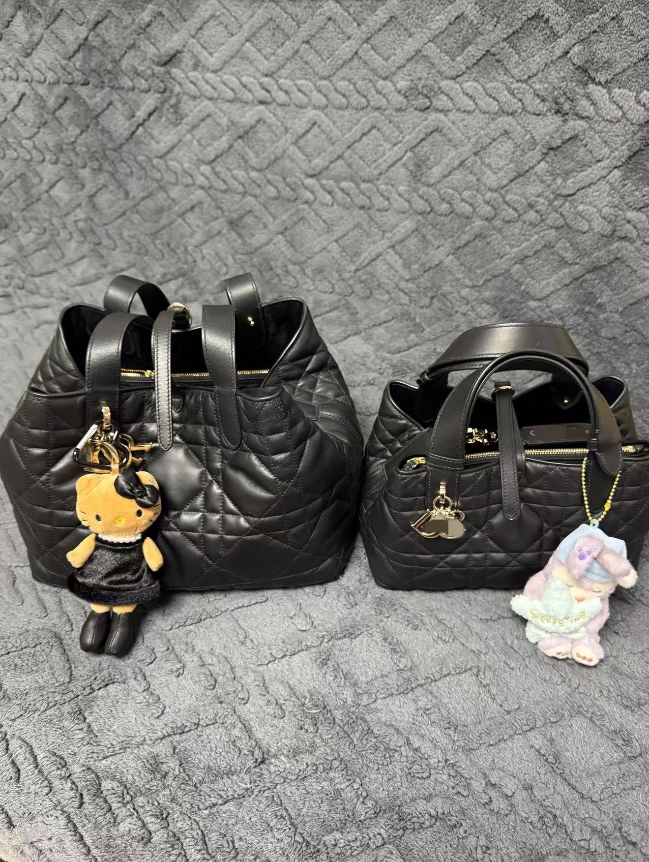 Designer Luxury Bag genuine leather horizontal vertical tote basket bags bucket bags Toujours