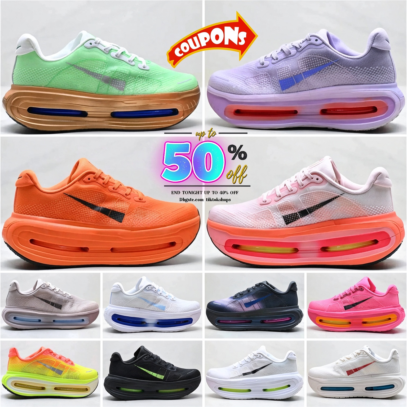 Designer Premium Running Men Women shoes Soft Lightweight Rebound Versatile Black blue pink Tint White Outdoor Sneakers Marathon Trainers