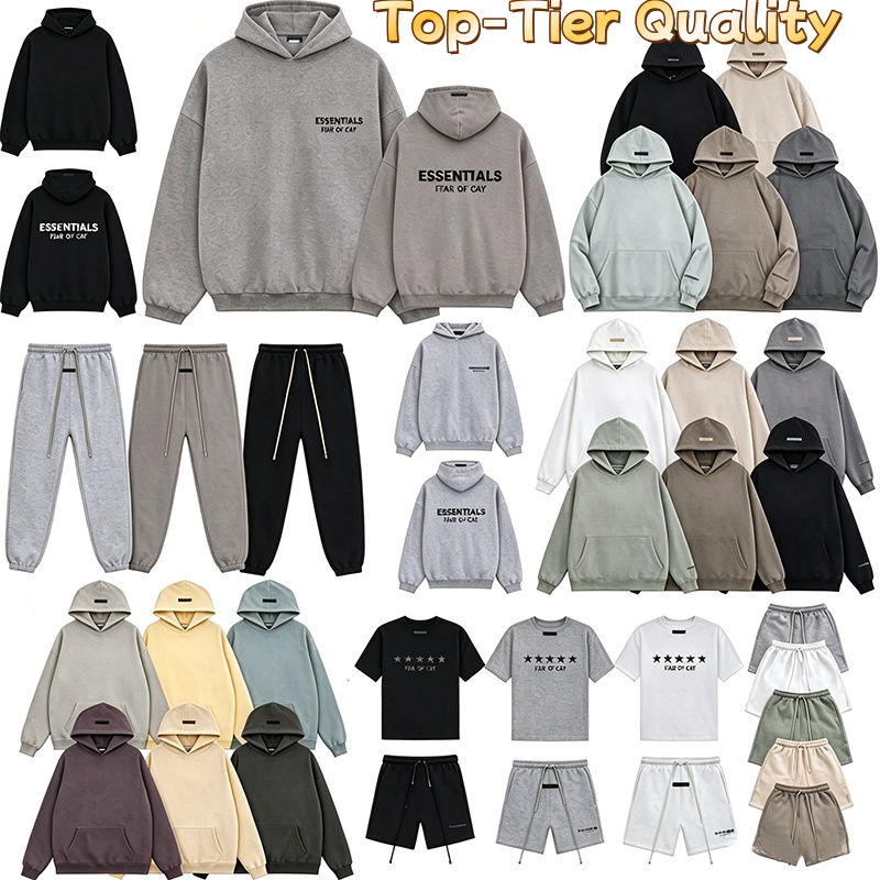 Essential Hoodies Designer Essential Monogram Print Designer Hoodie Tracksuits Shirt Mens Designer Sweatpant High Street Sweatshirt Daily Outfit