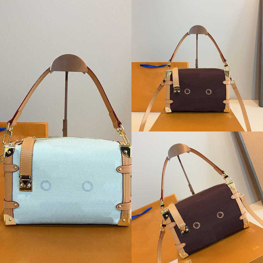 Designer Bags For Women Luxury High Quality Canvas Vintage Flower Print Tote Hand s Sac De Luxe Trunk Shoulder Bags Crossbody Purses 260115