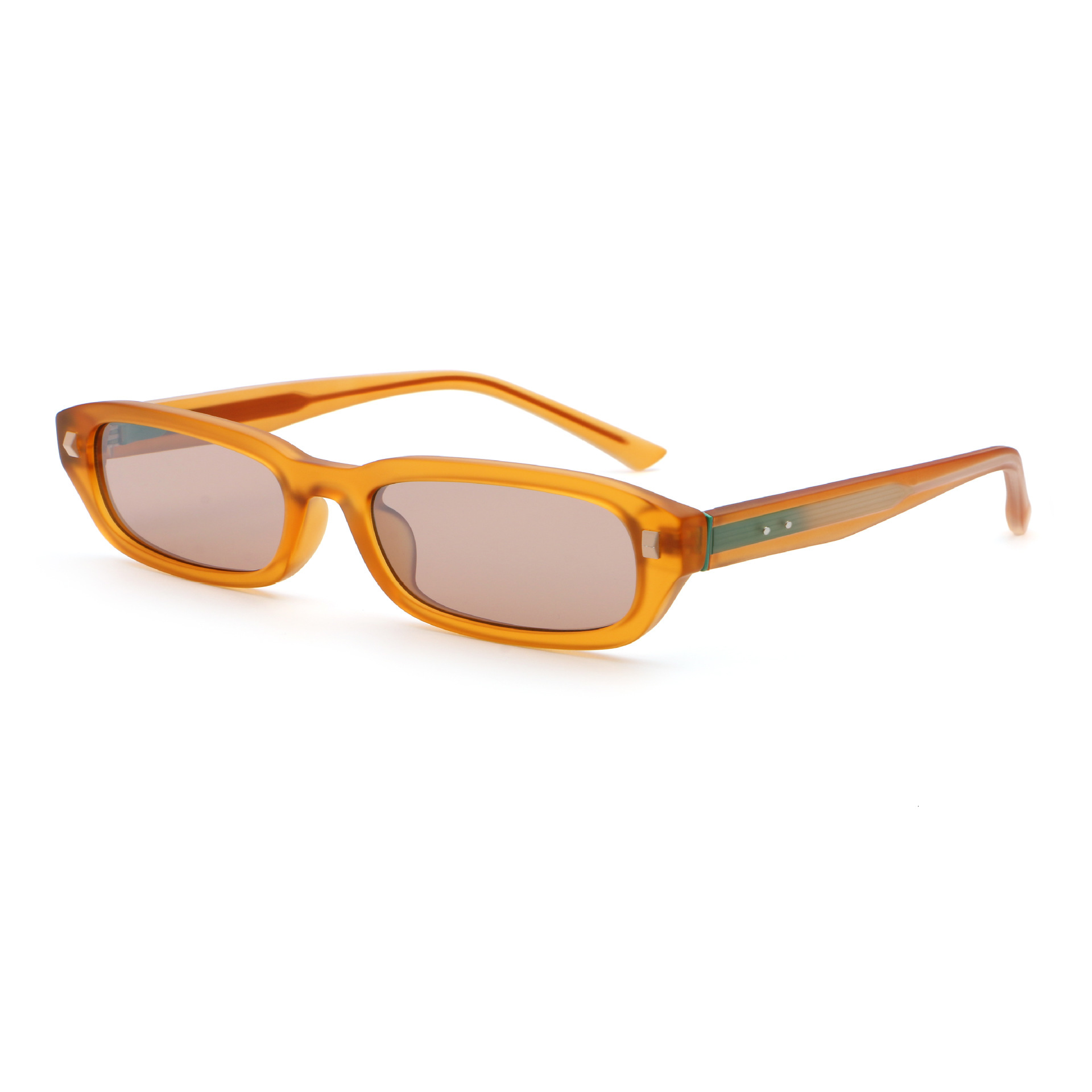 New vintage lacquered European American light luxury fashion with a highend feel, women's sun protection and UV protection, men's sunglass