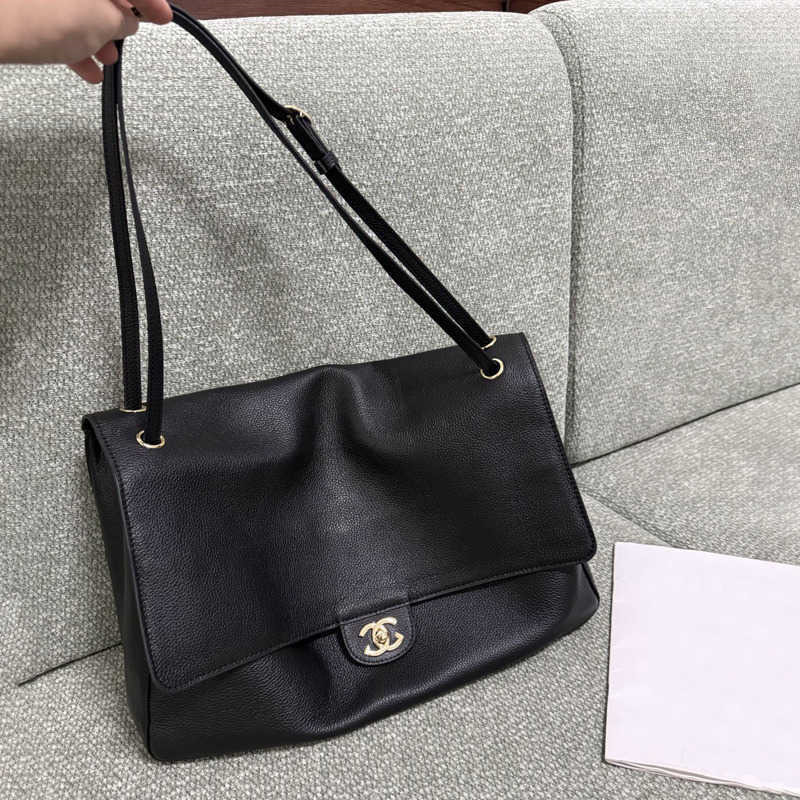Top 26S maxi flap bag Underarm Designer Messenger Bag Woman Litchi Cowhide Leather Luxury Handbag Shop Airport Tote bag Crossbody Clutch flap pochet