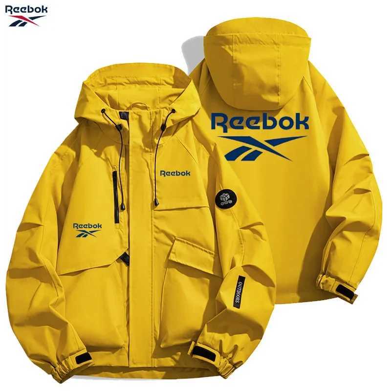 2026 Model Reebok Off-Road Motorcycle Waterproof Jacket - Suitable for Both Men and Women. Fashionable and Trendy Outdoor Sports T261019