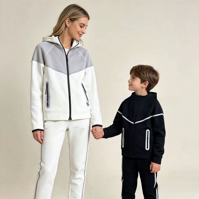 NOCTA Tech Fleece Designer Tracksuit Parent Child Two Piece Sportswear Casual Streetwear Outfits For Everyday Wear Weekend Travel Kids Designer Clot