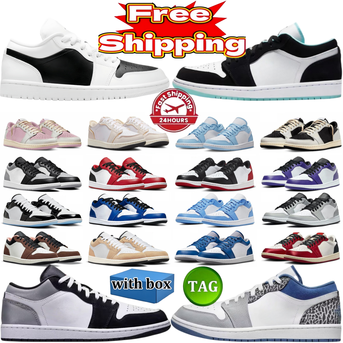 Free shipping brand designer low top 1s men women top flat casual shoes sneakers running shoes basketball shoes breathable fashion wear resistant bl