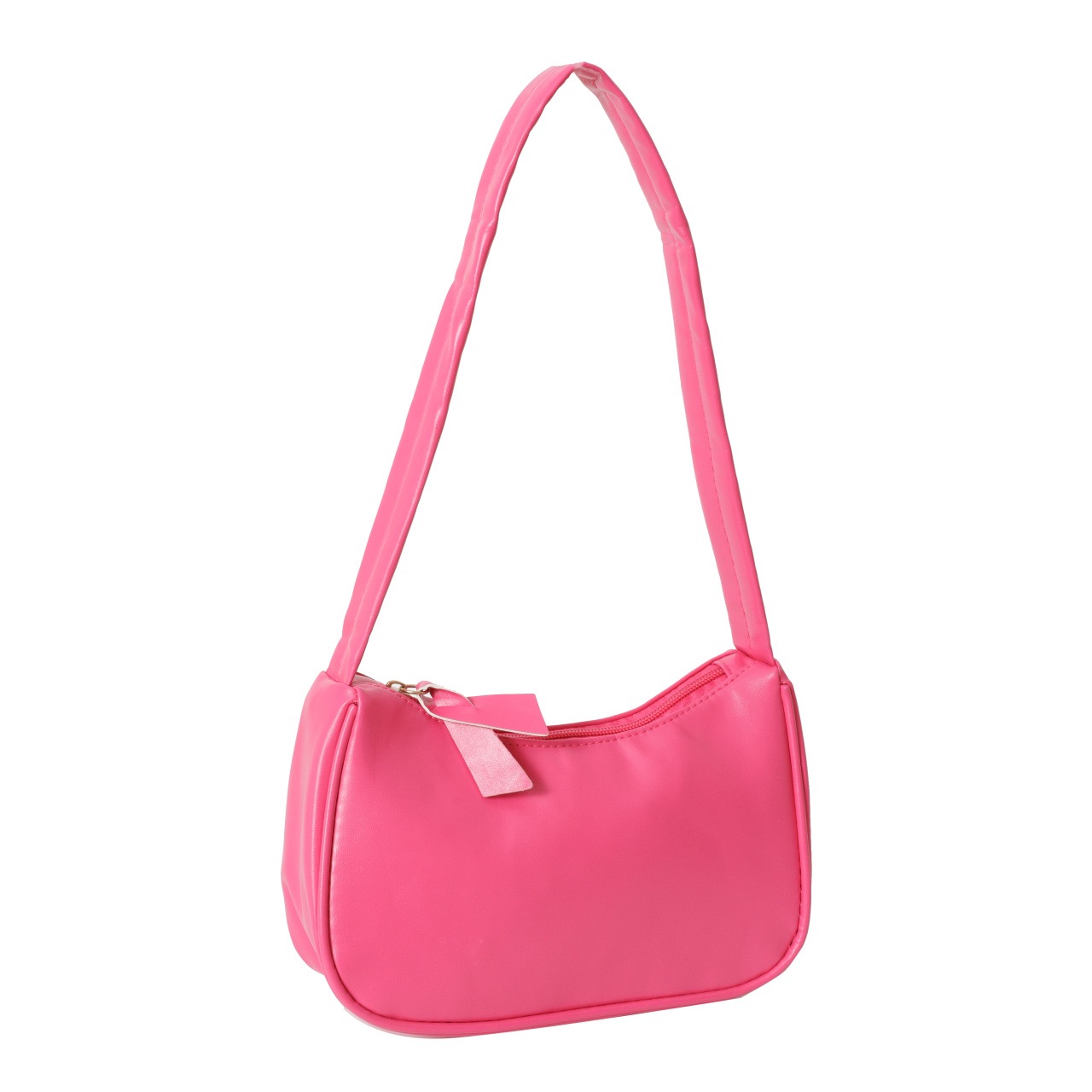 New Retro Soft PU Leather Women Shoulder Underarm Bags Casual Solid Color Small Top-Handle Handbags Ladies Fashion Shoulder Bags