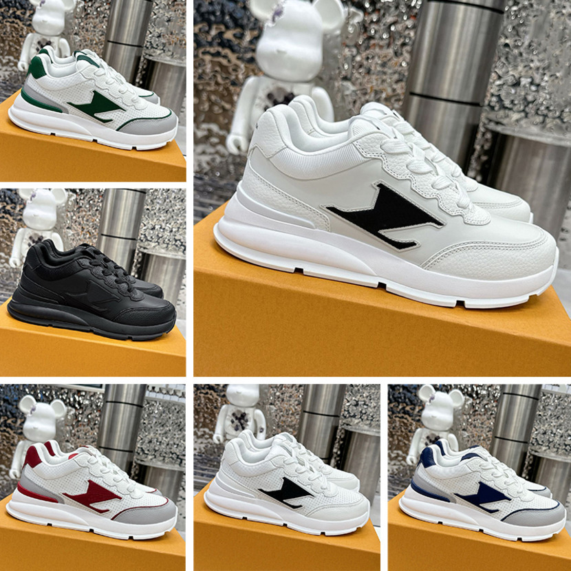 Men Luxury Designer Classic Real Leather Sneakers High Quality Casual Comfort Trainers Fashion Walking Daily Street Travel Outdoor Footwear Multi Si