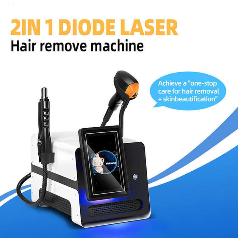 Newest Diode Laser And Nd Yag Picosecond Laser 2 In 1 3000W 808 Diode Laser Hair Removal Tattoo Removal Machine Beauty For Women