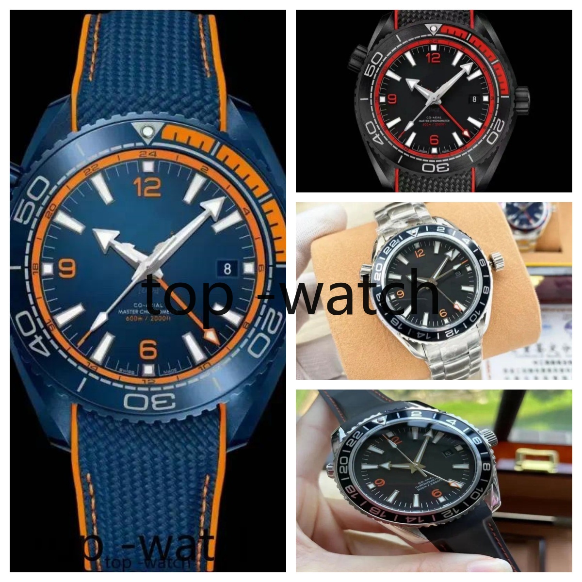 AAAAA high quality Mens watch Designer men watches 600 automatic Mechanical Wristwatches Stainless steel Rubber waterproof orologio montre sapphire