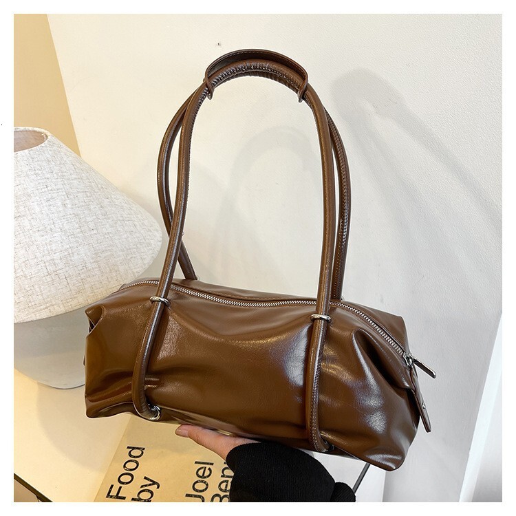 Boston for Women, Large Capacity 2026 New Model, High-End Texture, Niche Commuter Shoulder Underarm Pillow Bag