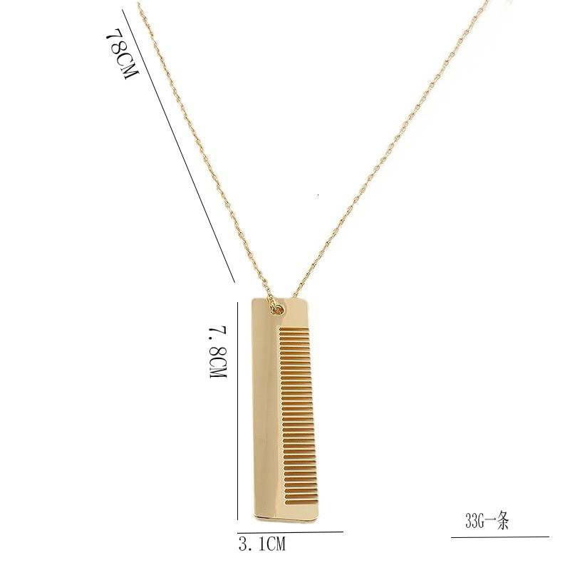 Sunflower Unnie's same style silver comb pendant niche black cord necklace, sweater chain, Korean 2026 new model