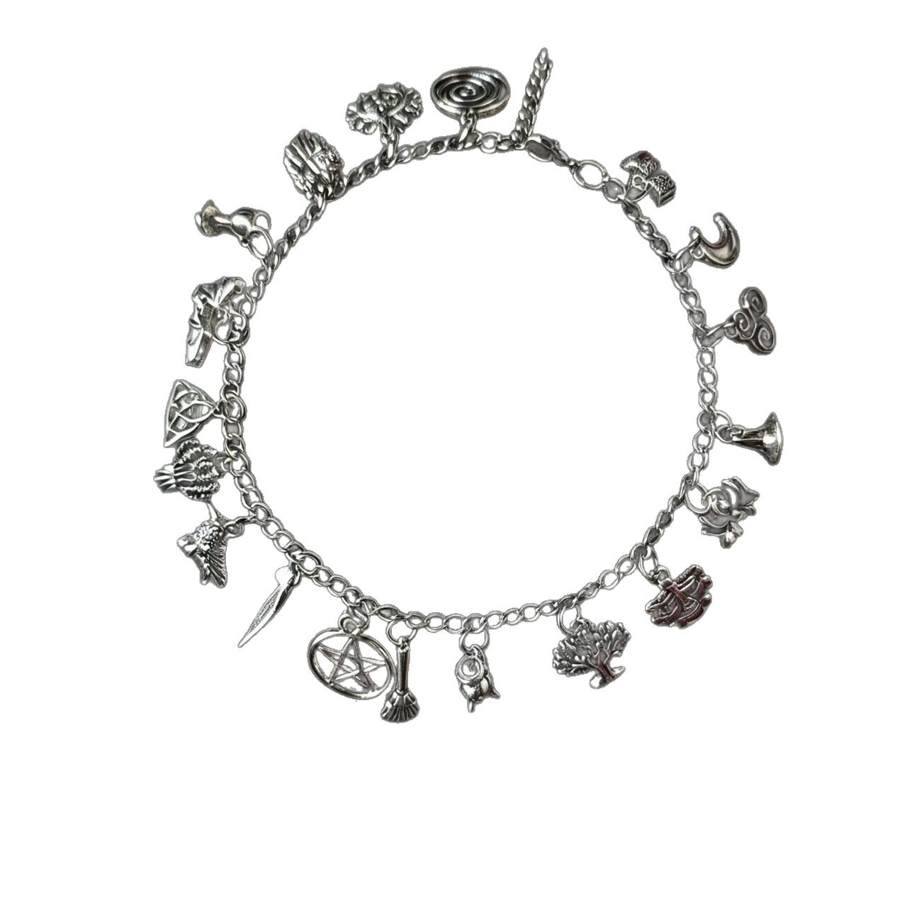 Luxury Elegant Dainty Jewelry Luxury Brand Designer Jewelry European American Film And Television Horror Night Halloween Bracelet, Christmas Gift Je