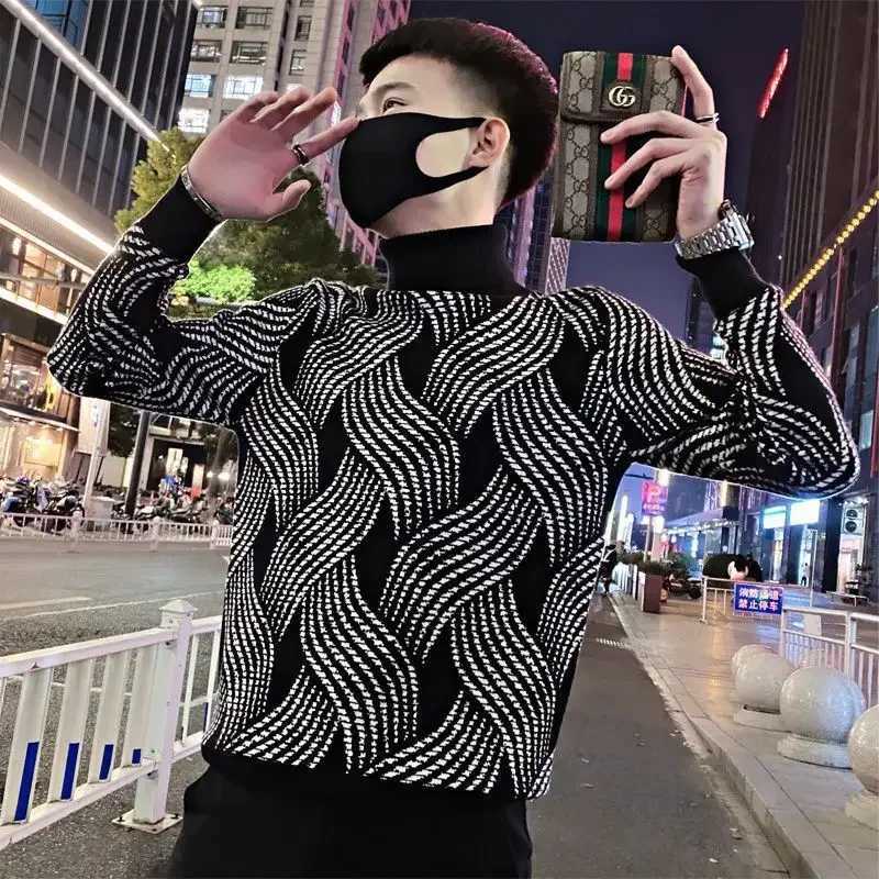 Long Men's Thin Knit Sweater Slve Pullovers Male High Quty Jumpers New in Sweatshirt Korean Fashion Knitwear Vintage Cheap M261016