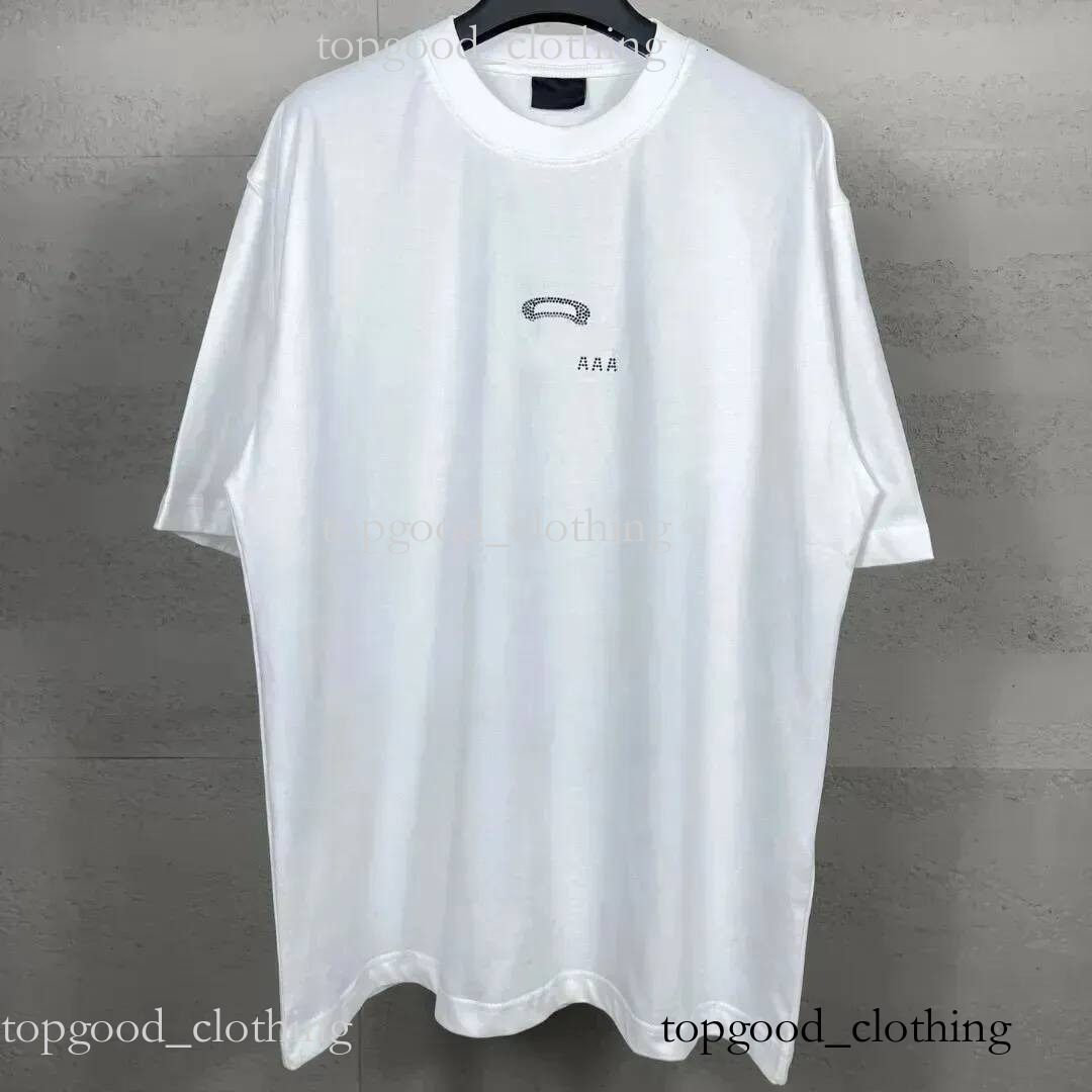blinciaga shirt Men Women Y2K Streetwear Cotton T Shirts Breathable Loose High Street Casual Summer Fashion Tops Bal Enciagafur shirt 778