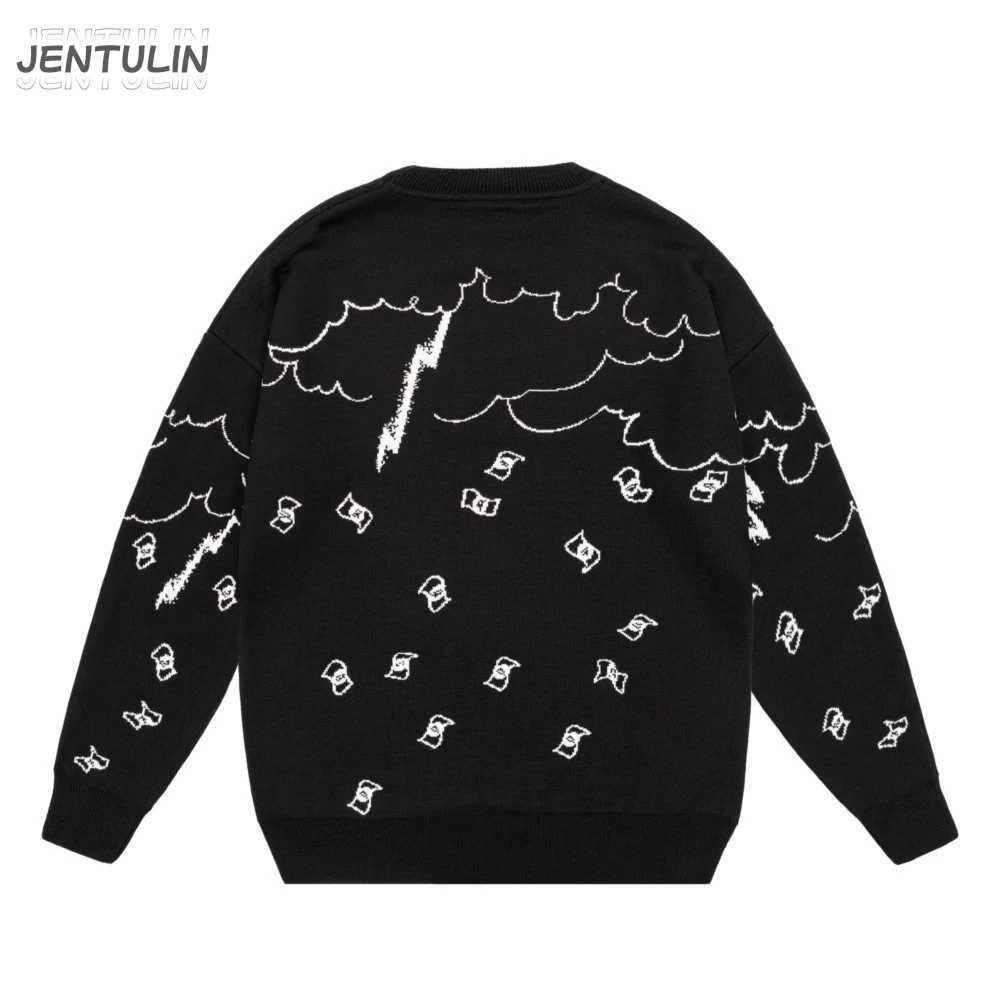 Men Sweater Antihypetrain Cartoon Graphic Winter Pullover Knit Tops Hip Hop Fashion Harajuku Jumper Coat Y2k Strtwear Clothing M261016