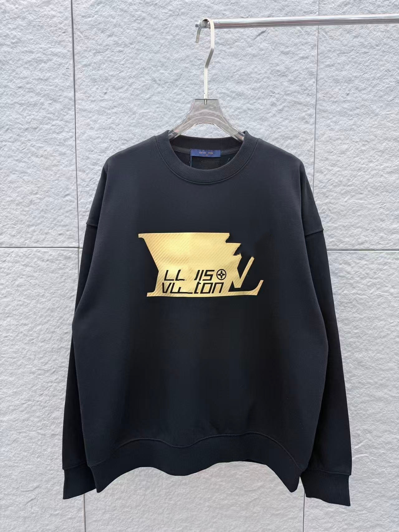 High-end version of the popular brand's designer luxury new spring/autumn collection: trendy logo crew-neck long-sleeve unisex casual sweatshir
