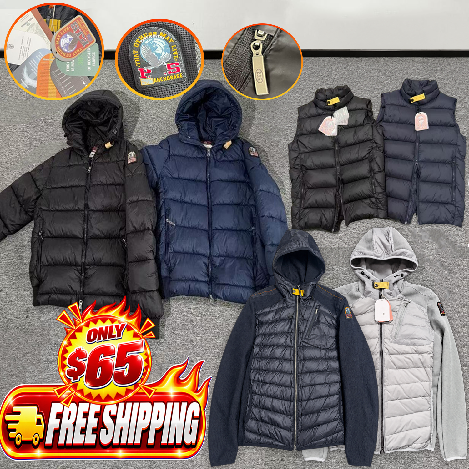 Designer PJS Puffer Jacket Canada Warm Jacket for Men and Women Parka Coat With Hoodie Winter Jumpers for Cold Weather jacket coat parachute clip ny