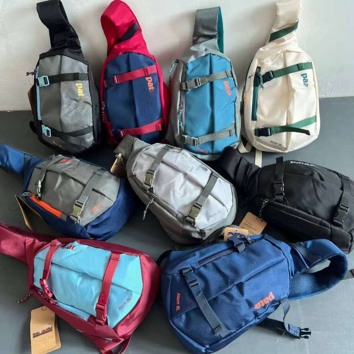 Sports Bag sports backpack Designer Sports Crossbody Chest Fitness Bag * Outdoor Hiking * Backpack 8L Travel Rucksack O