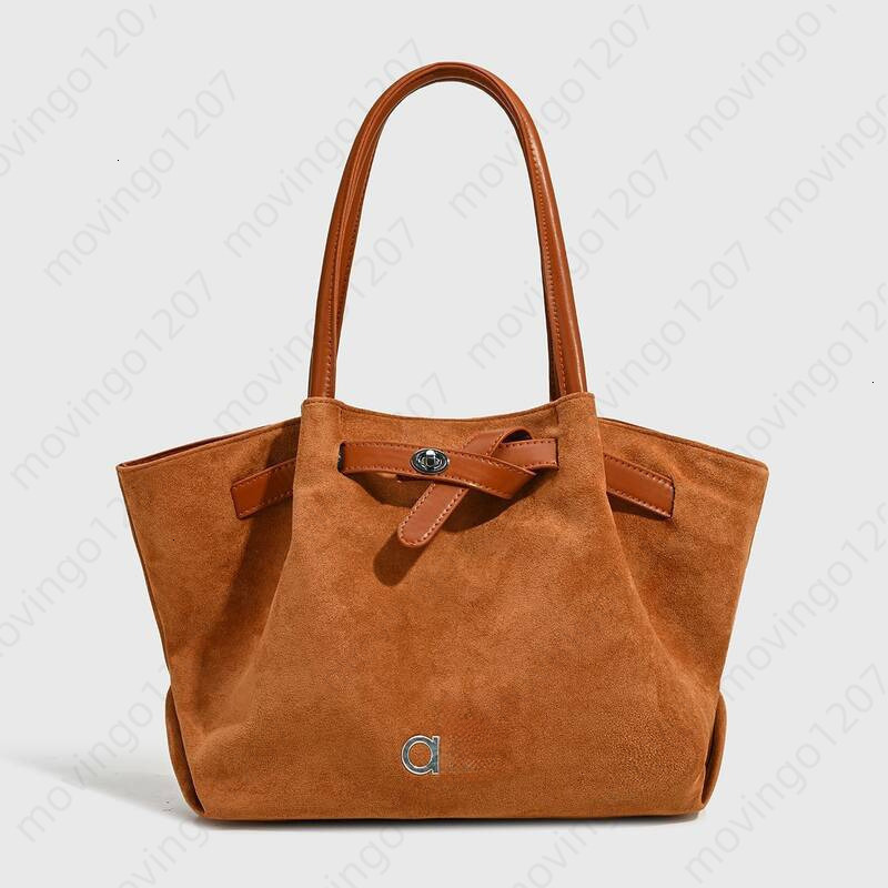 Yoga Gym Suede Tote Bag Ladies Faux Suede Shoulder Bag Large Storage Casual Gym Travel Daily Handbag
