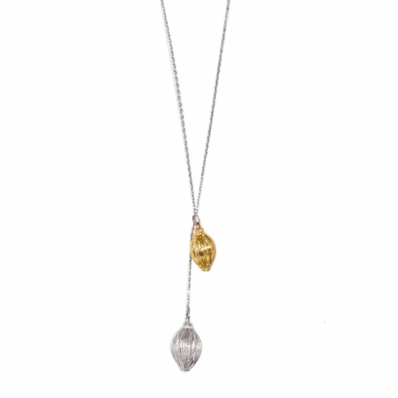 gold silver seed bead necklace for women, 2025 new style, lightweight luxury color-block clavicle chain, necklace, and bracelet accessories