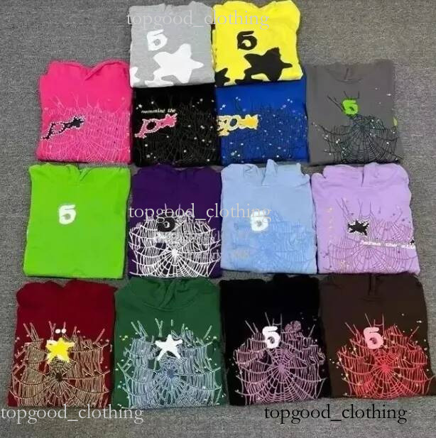 spider hoodie graphic tee shorts round neck fashion black designer hoodies clothes mens Standard hoodie for men high quality Spideerly hoodie e76