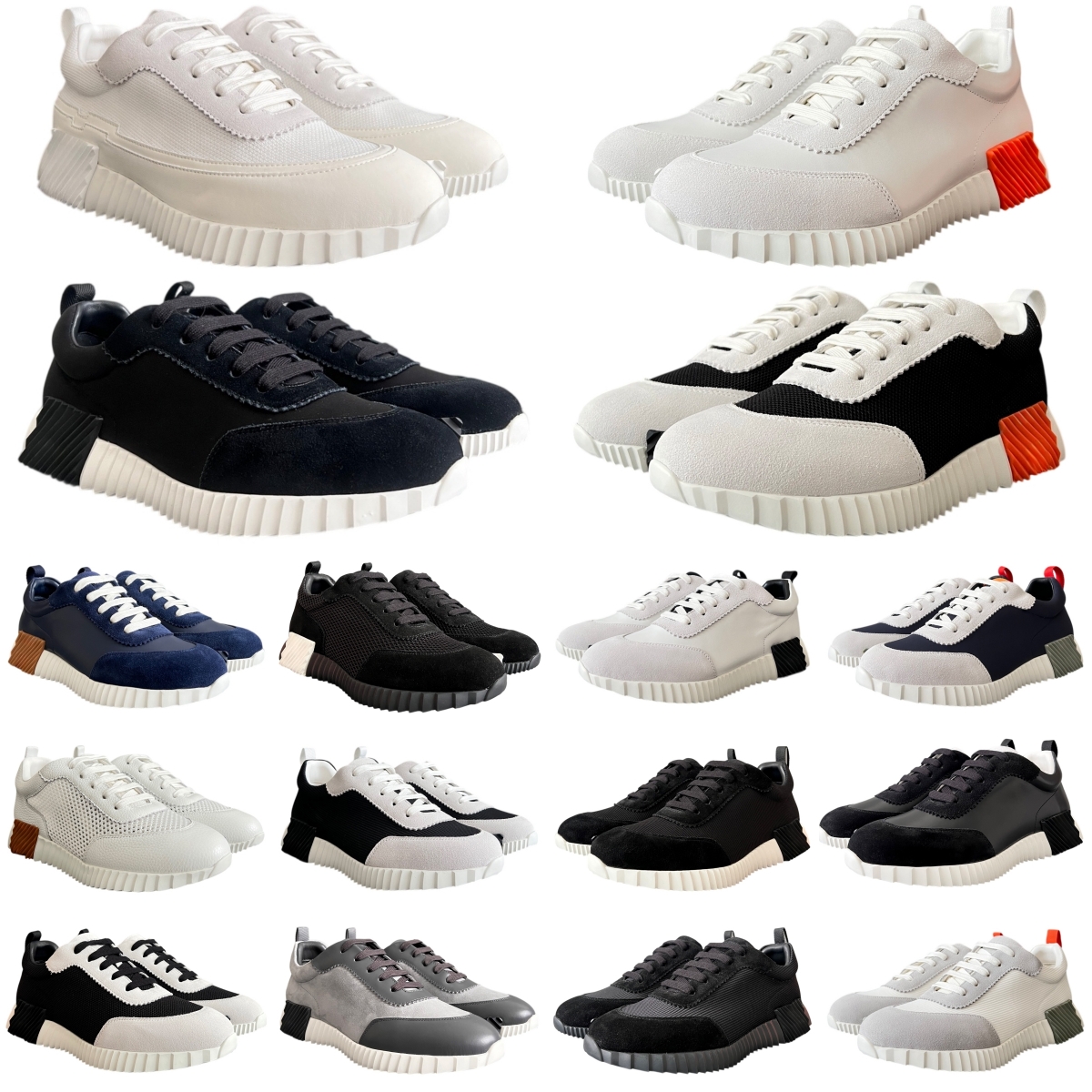 Baskets rebondissantes pour hommes et femmes, chaussures de course décontractées, semelle épaisse de haute qualité, baskets légères en caoutchouc