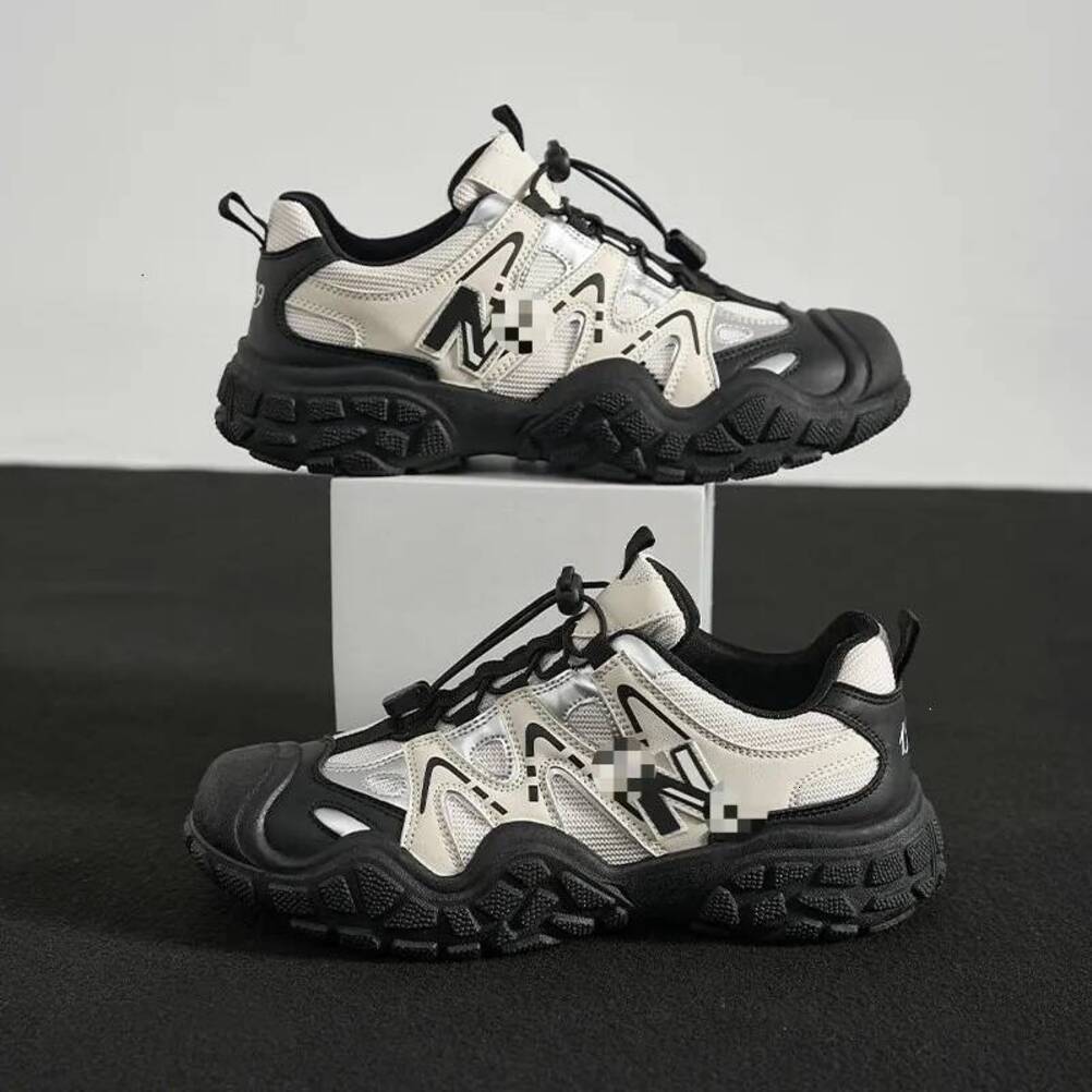 Seam Sealed Waterproof Breathable Hiking Shoes Sneakers Summer Breathable Mesh Casual Outdoor Hiking Travel Couple Sports Men's Dad Shoes Sport