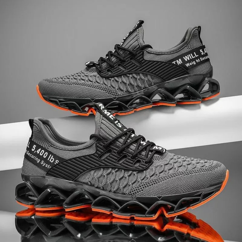 Designer shoes 2027 mesh breathable casual running shoes fashionable and trendy lightweight plus size sports shoes for men 26-10.2-3