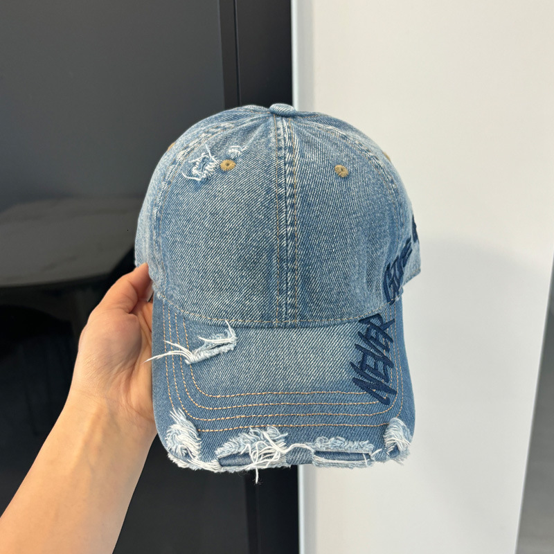 Luxury Cap Brand Designer Hat Luxury Cap Brand Designer Hat Luxury Cap Brand Designer Hat Letter Embroidery Washed Denim Baseball For Women American