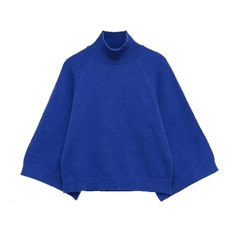 NLZGMSJ Casual Knitted Women Loose Sweater Autumn Long Sleeve Half High Collar Oversize Pullovers Female Warm Sweater Y2K260930wwww