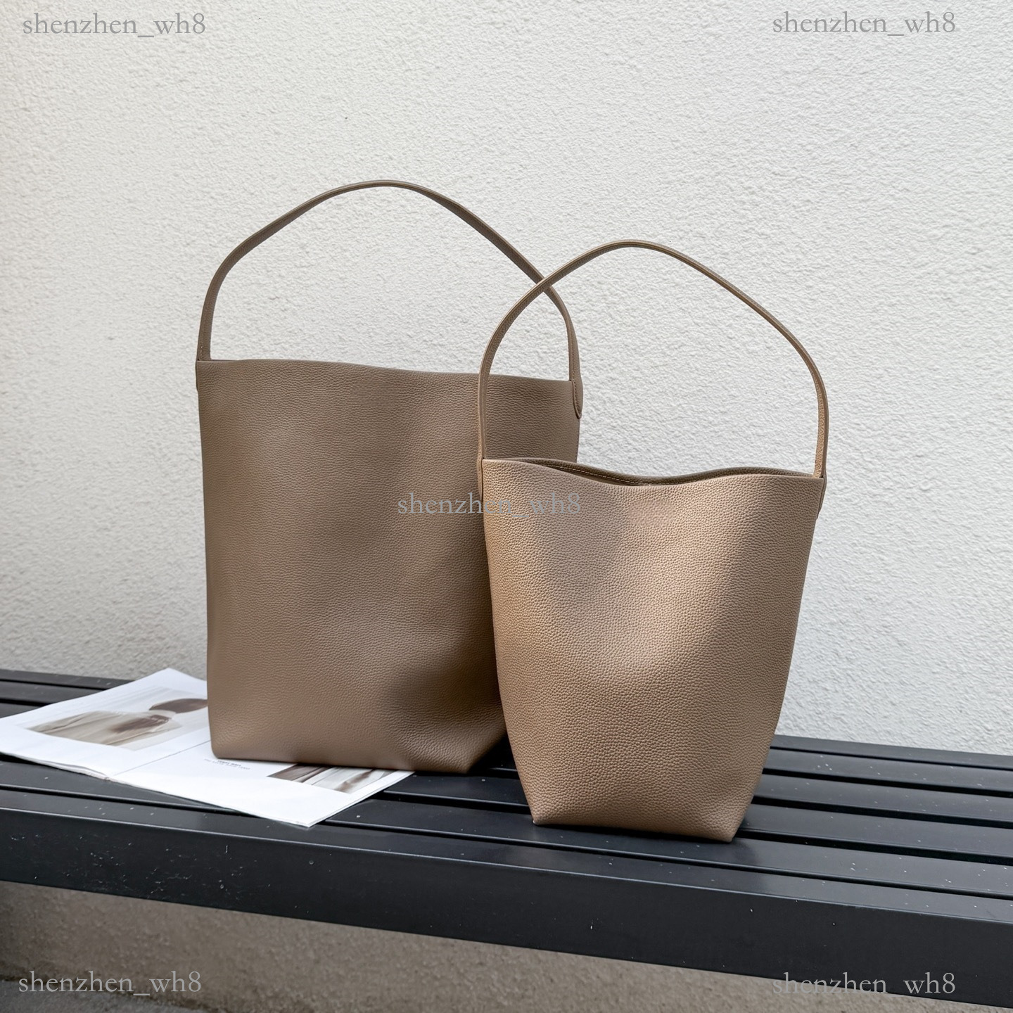 Row bucket bag N/S Park Tote Bag in Leather in bucket Handbag Hobo Bag Designer RoW Bags Large Capacity Brief Case Handbags Luxury Wallet Real Leath