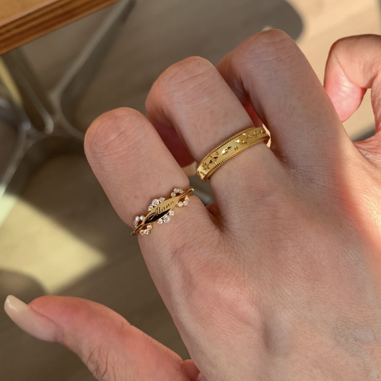 Luxury Brand Designer Jewelry New Eight-Pointed Star Ring For Women, Exquisite Luxurious, With A Unique Design And Rotatable Index Finger Ring, Whol
