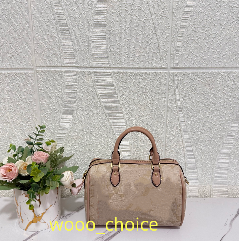 2026 hot free shipping designer bag Summer New Popular Printed Pillow Bag Cross body Stylish Texture Boston Bag for woman Totes Shoulder Bags