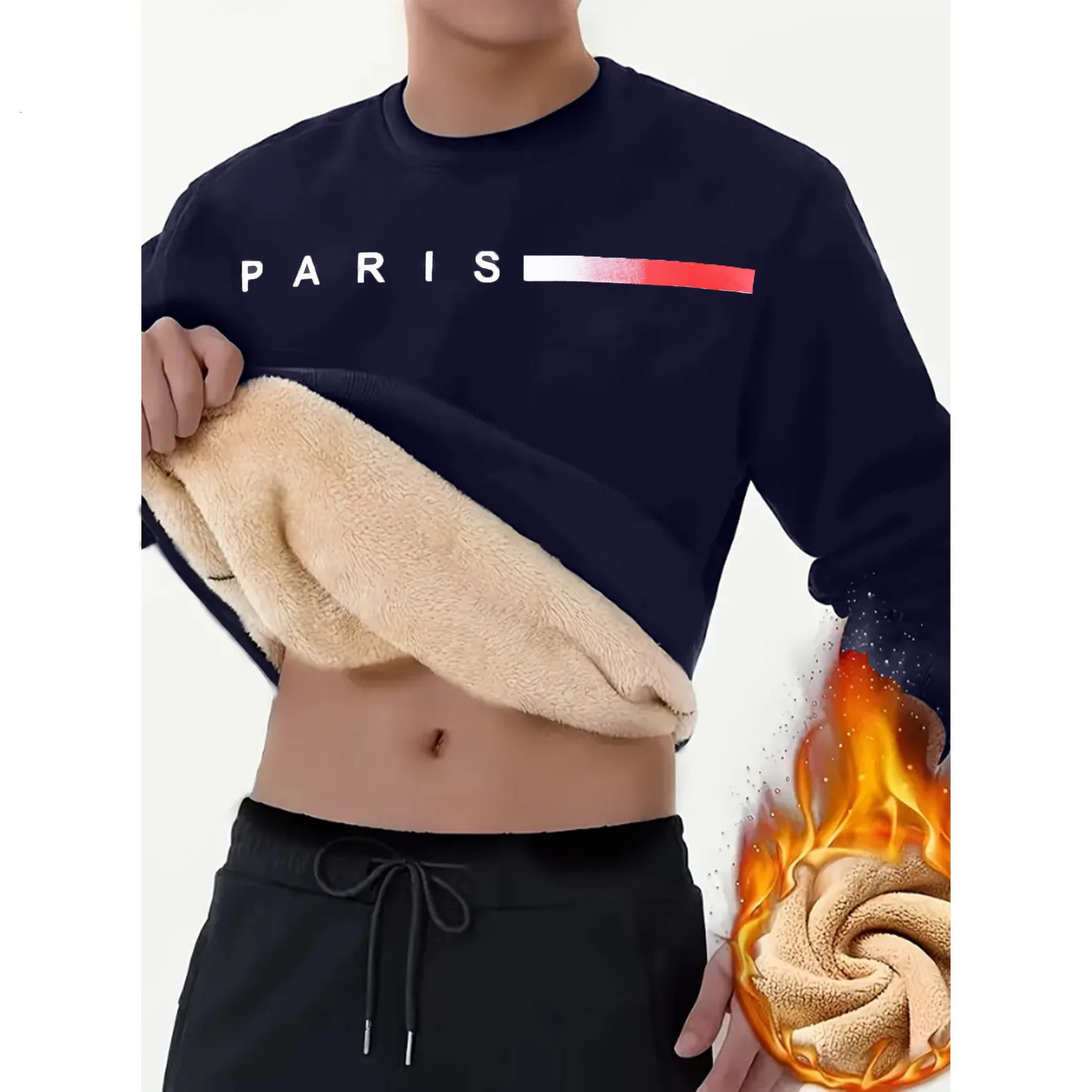 Cashmere round neck mens winter thick cashmere under a warm cashmere 261019