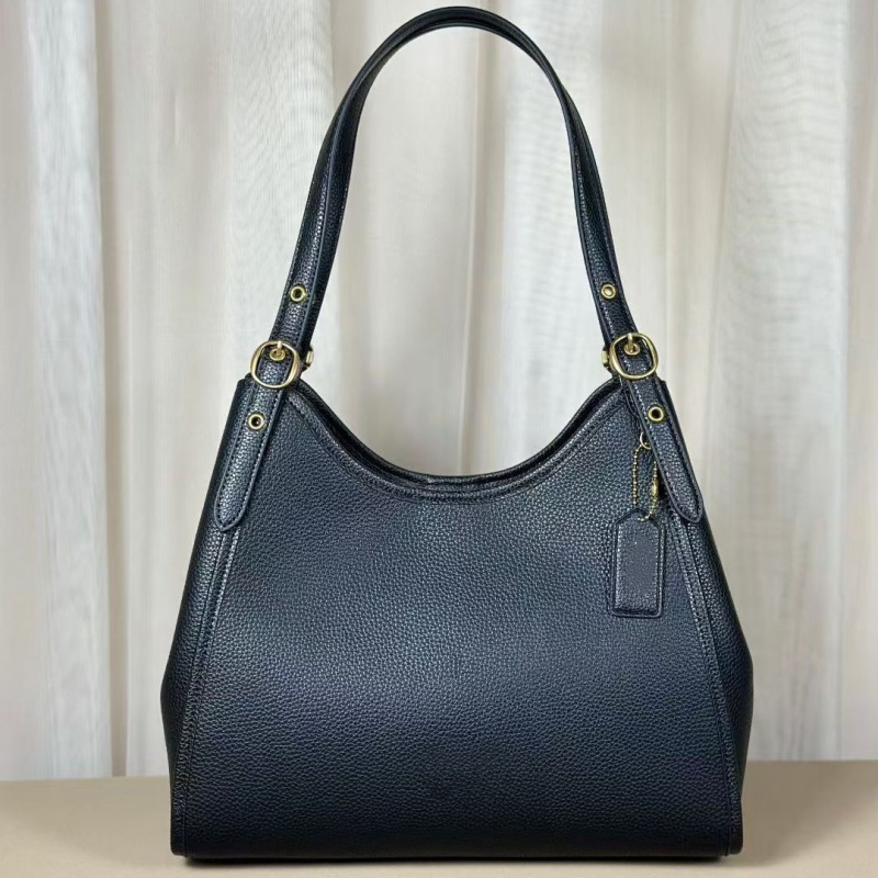 Erin Shoulder Bag Designer Luxury Totes Women Handbag Large Capacity Shopping High Quality Ladies Fashion Casual Purse Leather Underarm Wallet BlacK